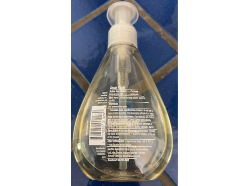 Method Hand Sanitizer, Sweet Water, 7.5 fl oz/222 mL, Pack Of 6