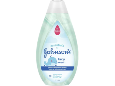 Johnson's Essentials Baby Wash, 500 mL