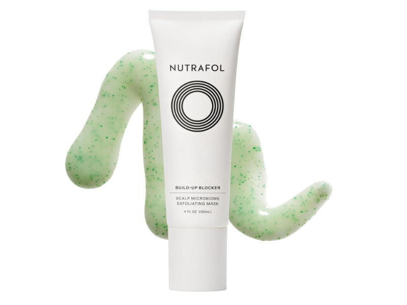 Nutrafol Build-Up Blocker Scalp Microbiome Exfoliating Mask, 1 fl oz/30 mL