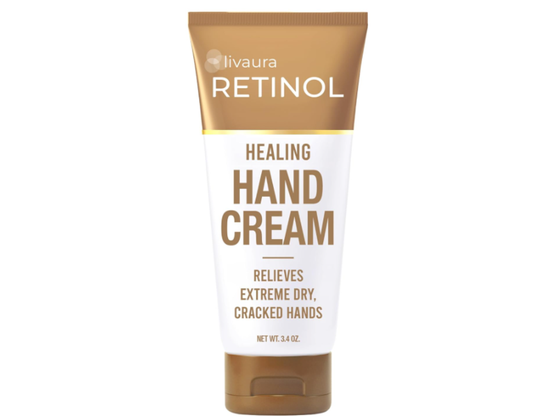 Retinol Anti-Aging Hand Cream, Vitamin A, C & E, 3.4 oz/100 g.