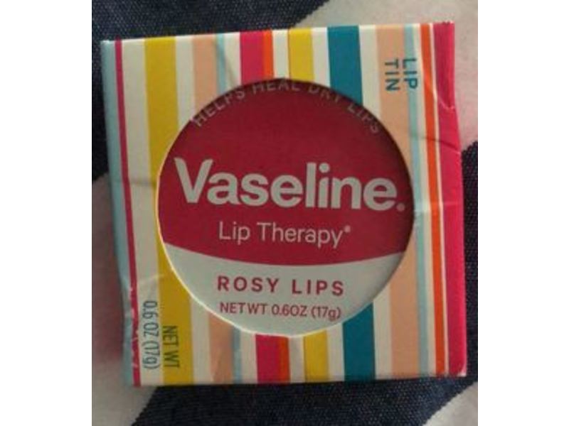 Vaseline Lip Therapy, Rosy Lips, 0.6 oz/17 g