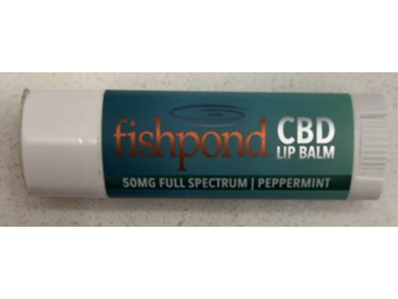 Fishpond Cbd Lip Balm, Peppermint, 0.15 oz/5 g