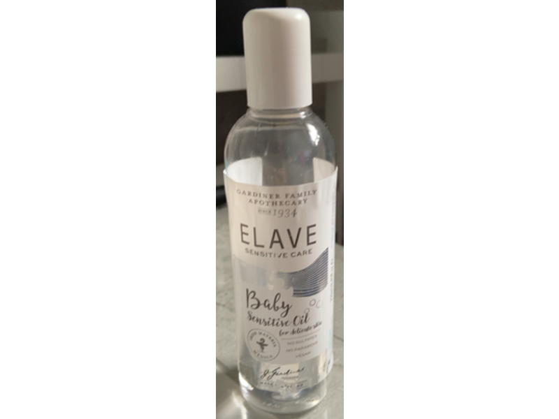 Elave Sensitive Care Baby Sensitive Oil, 8.45 fl oz/250 mL