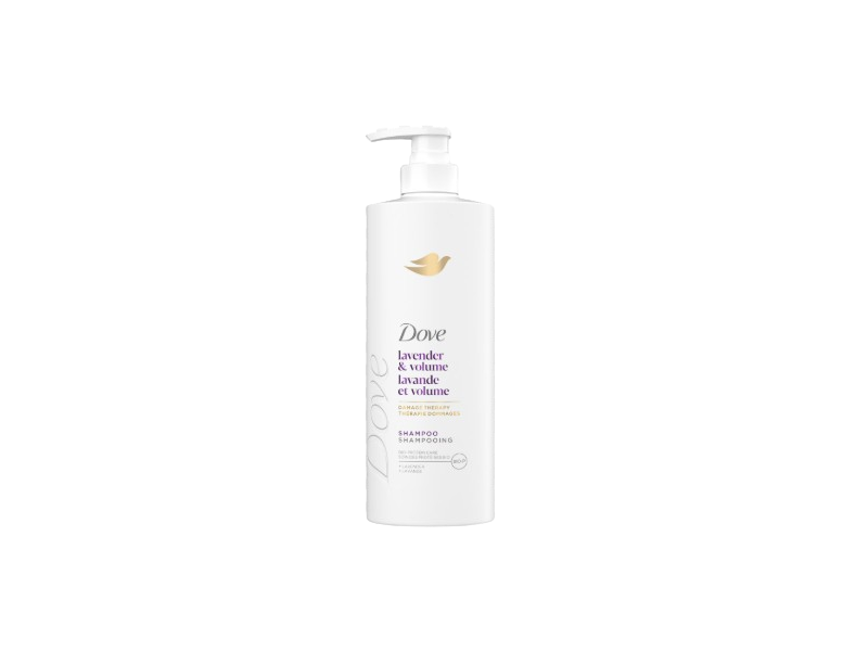 Dove Shampoo, Lavender + Volume, 18 fl oz/532 mL