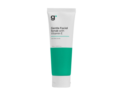 Gladskin Gentle Facial Scrub, Vitamin E, 2.53 fl oz/75 mL