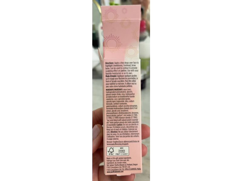 Pacifica Sunny Glow Bronzing Drops, 1 fl oz/29 mL