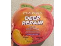 Vitamasques Deep Repair Sheet Mask, Peach, 0.77 fl oz/23 mL - thumbnail 2