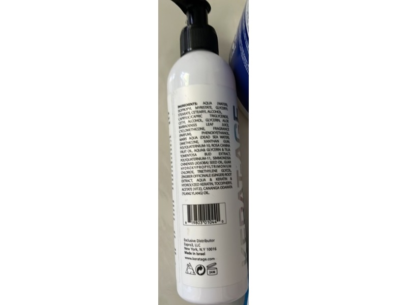 Kerat-Age Age Defying Professional Hair Care Soft & Smooth Blow Dry Balm, 8.4 fl oz/250 mL