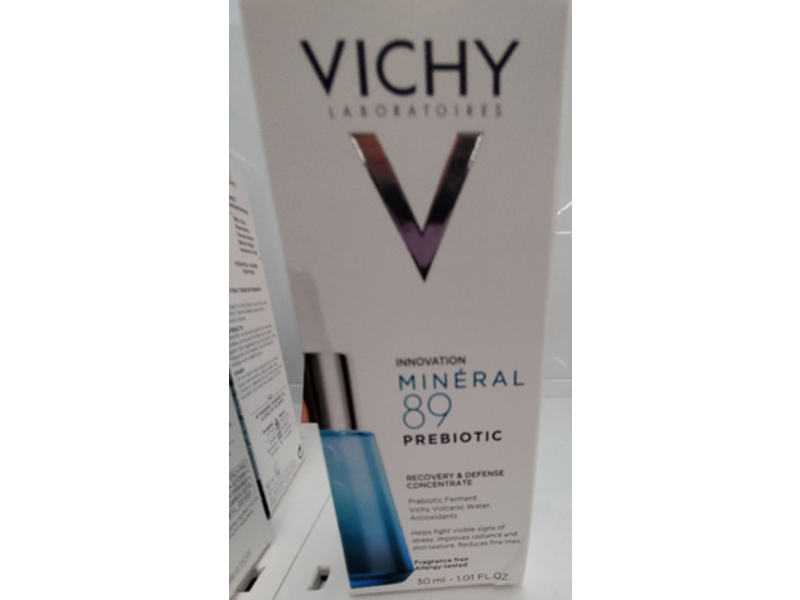 Vichy Mineral 89 Prebiotic Concentrate Serum, 1.01 fl oz/30 mL