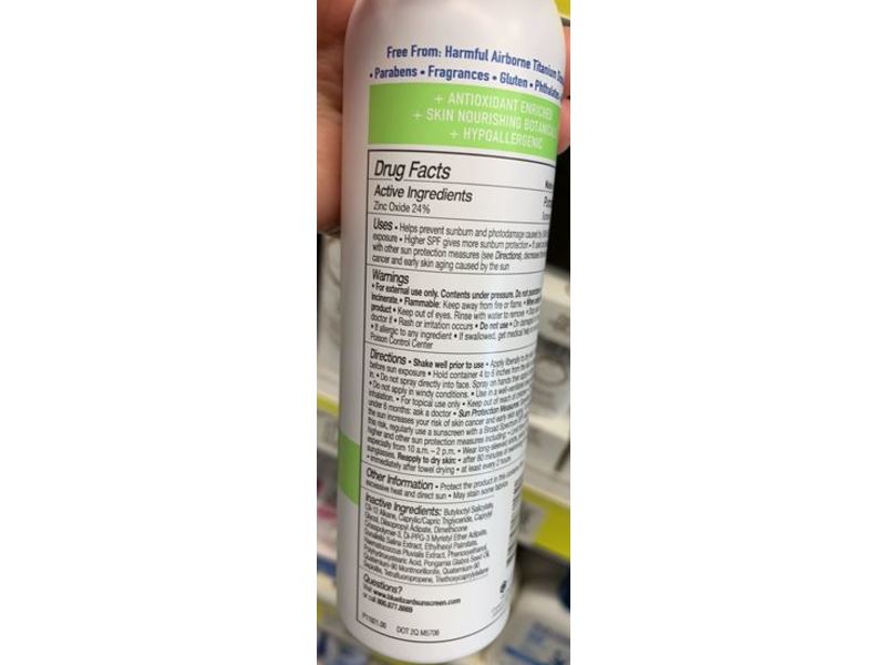 Blue Lizard Kids' Mineral Sunscreen Spray, SPF 50+, 4.5 oz/127.6 g