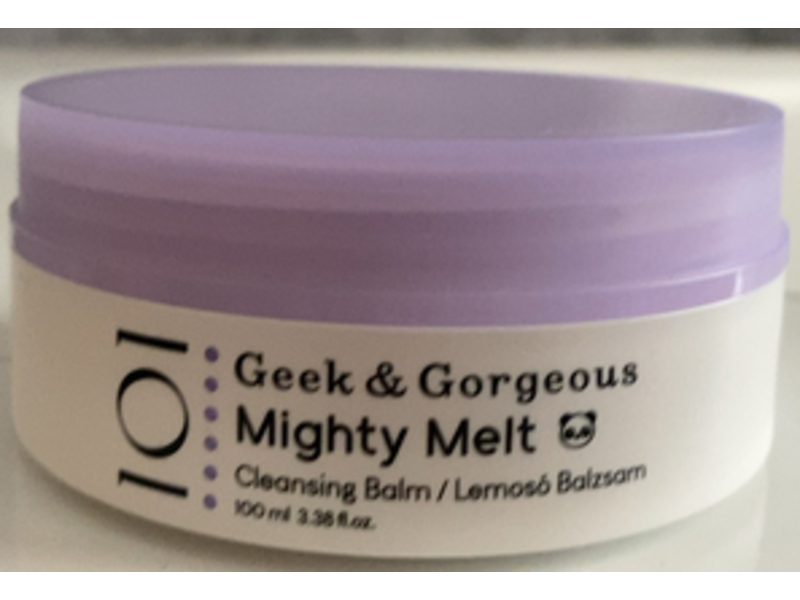 Geek & Gorgeous Mighty Melt Cleansing Balm, 3.36 fl oz/100 mL