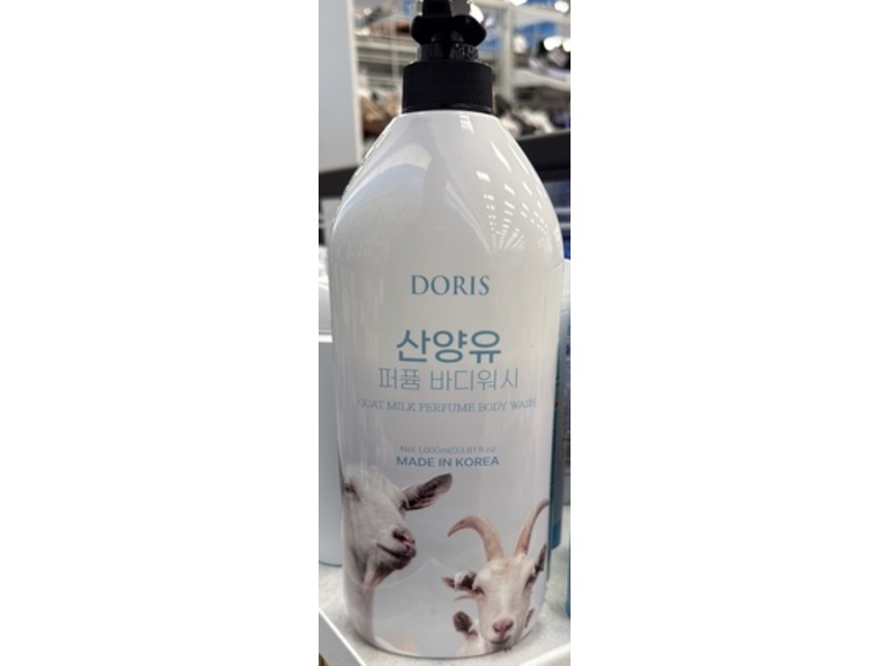 Doris Goat Milk Perfume Body Wash, 33.81 fl oz/1,000 mL