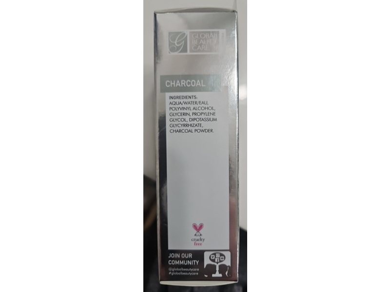 Global Beauty Care Premium Cleansing Nose Strips, Charcoal, 18 Count