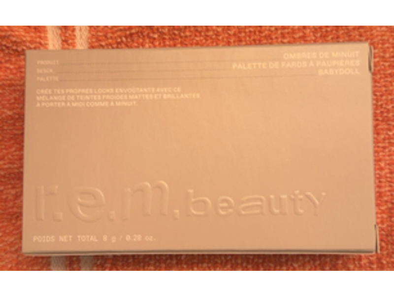 R.E.M. Beauty Midnight Shadows Eyeshadow Palette, Babydoll, 0.28 oz/8 g