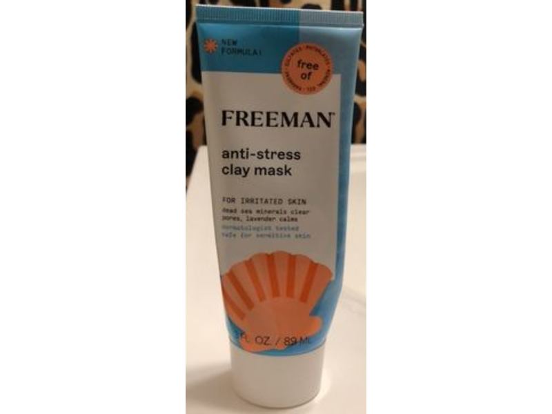 Freeman Anti-Stress Clay Mask, 3 fl oz/89 mL