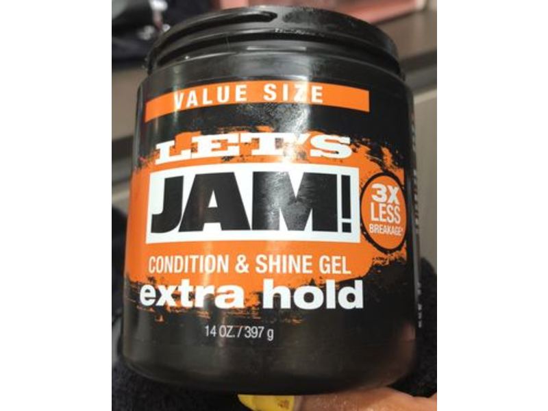 Dark And Lovely Let's Jam! Condition & Shine Gel, Extra Hold, 14 oz/397 g