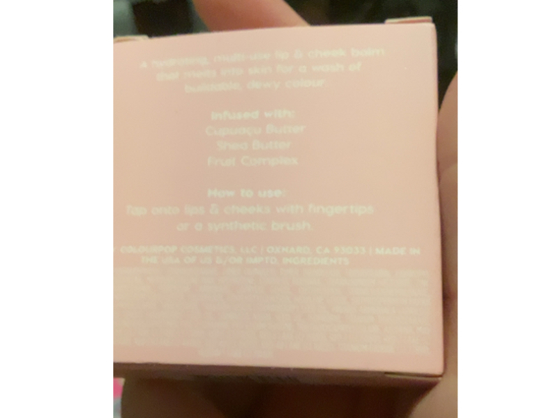 Colourpop Instant Crush Lip & Cheek Balm, Lucky You, 0.14 oz4.0 g