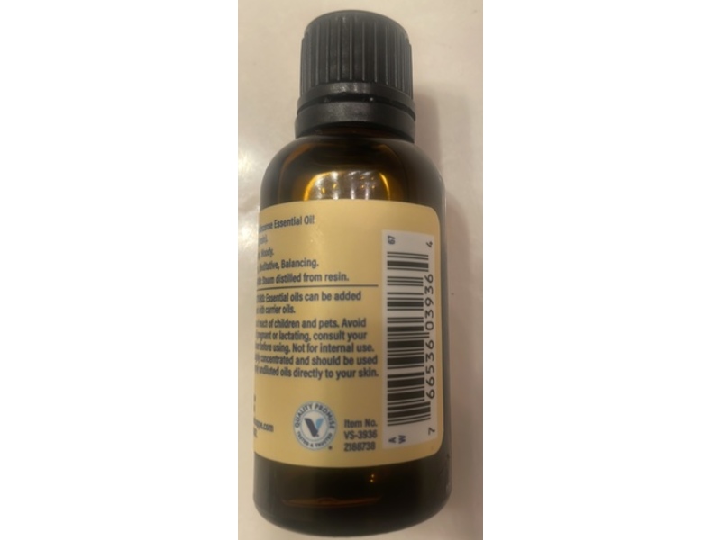The Vitamin Shoppe Essential Oil, Frankincense , 1 fl oz/30 mL