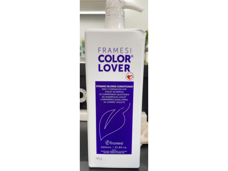Framesi Color Lover Dynamic Blonde Conditioner, 33.8 fl oz/1000 mL