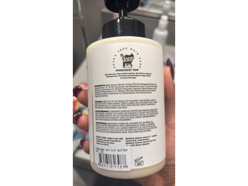 The Doux Bee Girl Collection Honey Butter Gel, Honey Dip, ,12 fl oz/354.8 mL