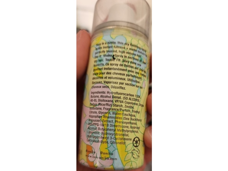 Amika Un.done Volume And Matte Texture Spray, 0.75 oz/ 21 g