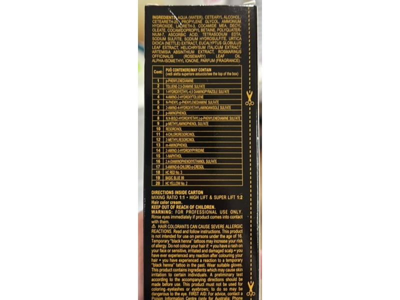 Prorituals Hair Color Cream, 7C Medium Ash Blonde, 3.38 fl oz/100 mL