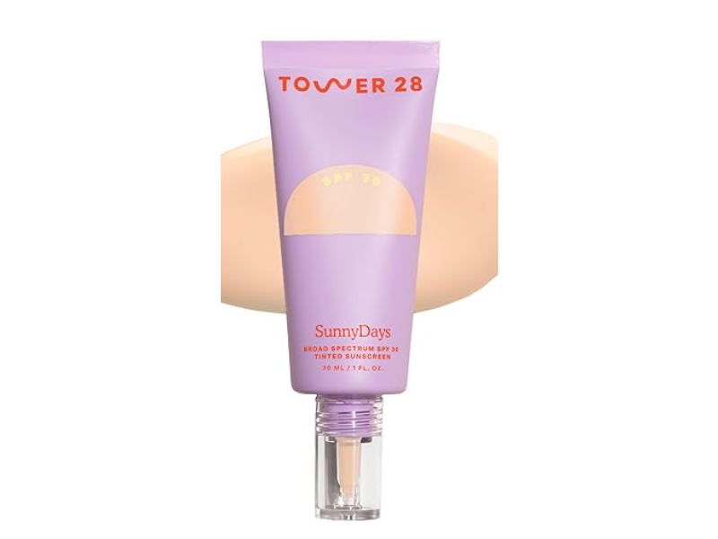 Tower 28 Sunny Days Mineral Tinted Sunscreen, 13 La Cienega, SPF 30, 1 fl oz/30 mL