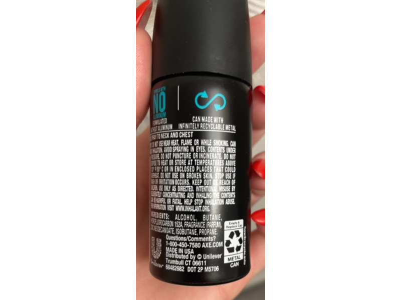 Axe Apollo Deodorant Spray, Sage & Cedarwood, 1 oz/28 g