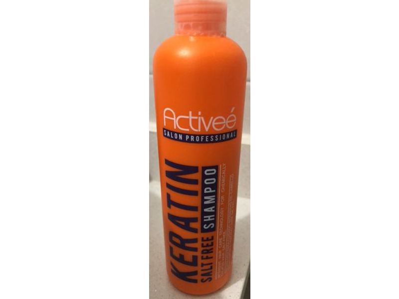 Activee Salon Professional Keratin Salt-Free Shampoo, 16 fl oz/472 mL