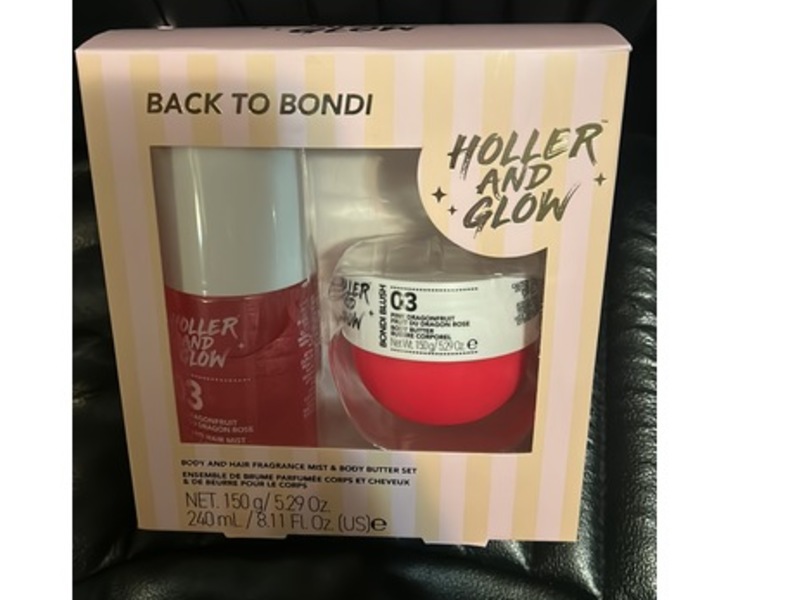 Holler & Glow Bond Blush Body & Hair Fragrance Mist + Butter Set