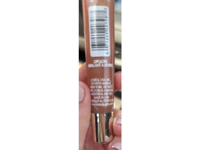 L'oreal Paris Colour Riche Le Gloss Lip Gloss, 164 Nude Illusion, 0.4 fl oz/12 mL