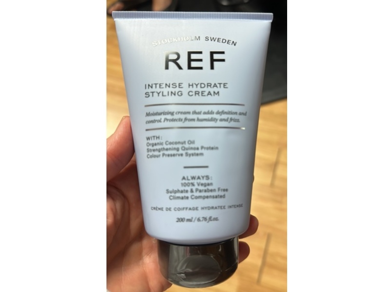 REF Stockholm Intense Hydrate Styling Cream, Organic Coconut Oil, 6.76 fl oz/200 mL