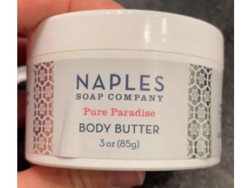 Naples Soap Company Pure Paradise Body Butter, 3 oz/85 g