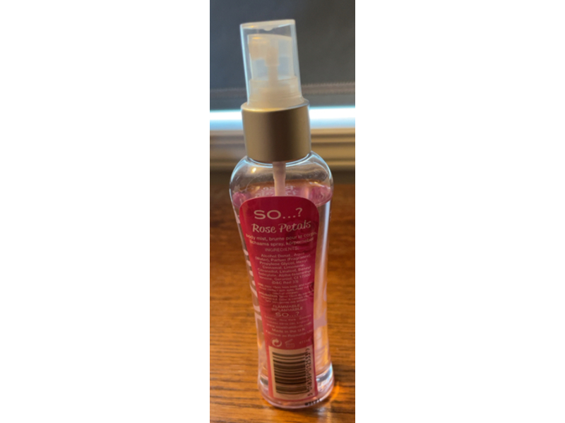 So Rose Petals Body Mist, 3.5 fl oz/100 mL