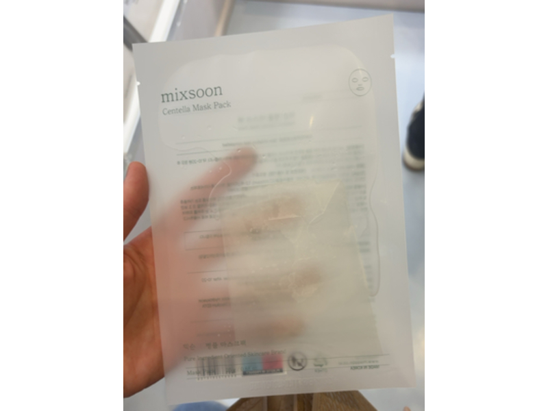 Mixsoon Centella Face Mask, 0.88 oz/25 g