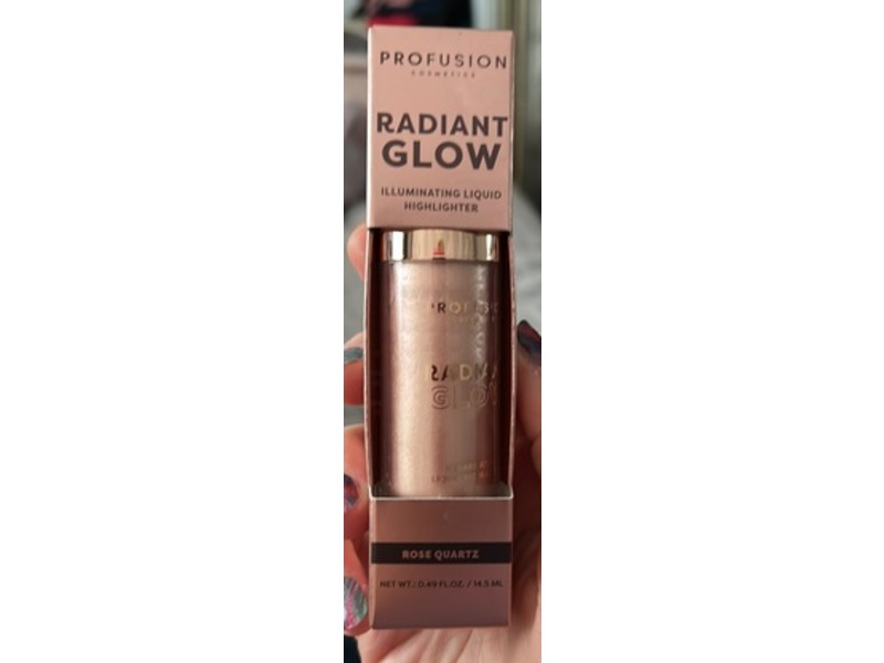 Profusion Cosmetics Radiant Glow Illuminating Liquid Highlighter, Rose Quartz, 0.49 fl oz/14.5 mL