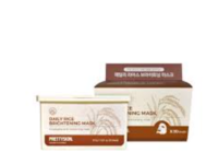 Prettyskin Daily Rice Brightening Mask, 13.05 fl oz/370 g, 30 Count - Image 2