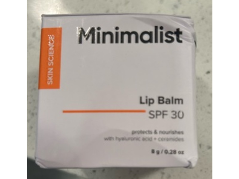 Minimalist Lip Balm, SPF 30, 0.28 oz/8 g