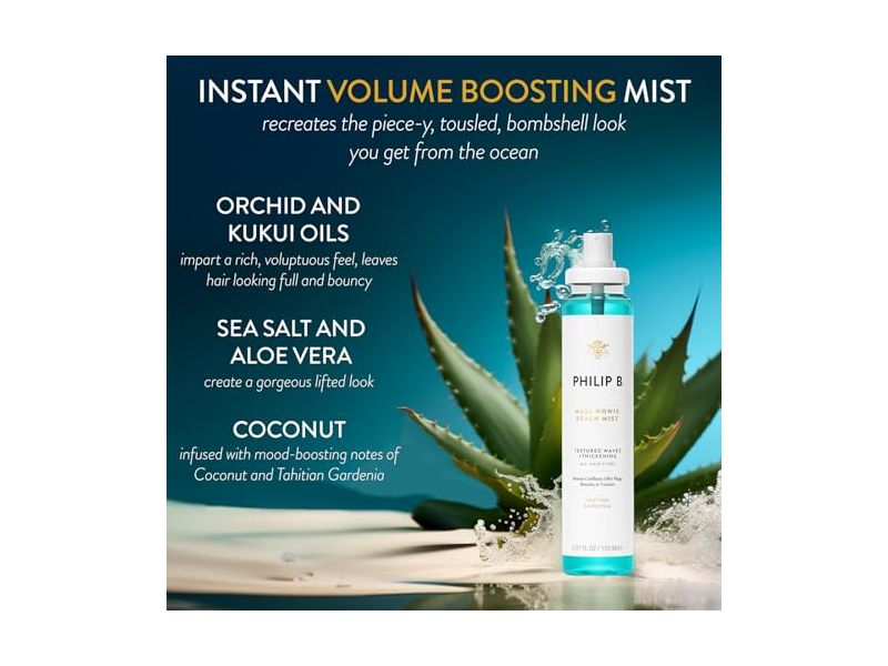 Philip B. Maui Wowie Beach Mist, 5.07 fl oz/150 mL
