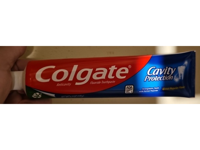 Colgate Anticavity Fluoride Toothpaste, 6 oz/170 g