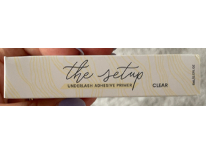 Flutter Habit The Setup Underlash Adhesive Primer, Clear, 0.17 fl oz/5 mL