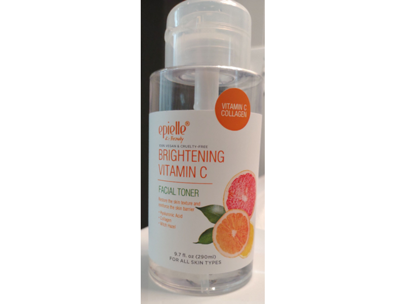 Epielle Brightening Vitamin C Facial Toner, Vitamin C Collagen, 9.7 fl oz/290 mL