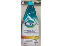Biovert Dishwashing Liquid, Citrus Fresh, 700 mL - Image 3