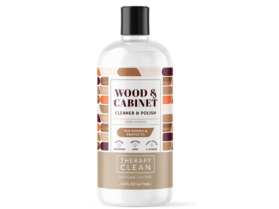 Therapy Clean Wood And Cabinet Cleaner And Polish, Essential Oils, 16 fl oz/473 mL, Pack Of 2