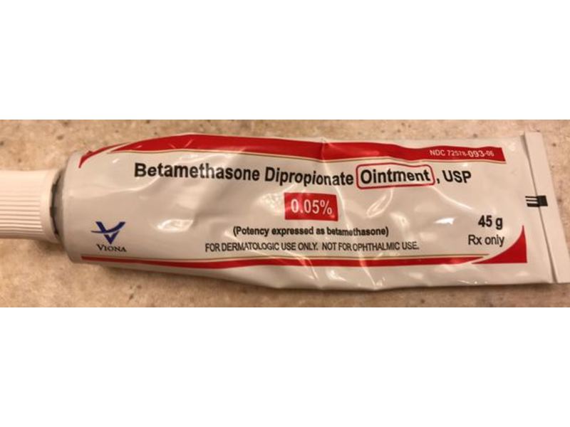 Betamethasone Dipropionate Ointment 0.05%, 45 g, Viona (Rx)
