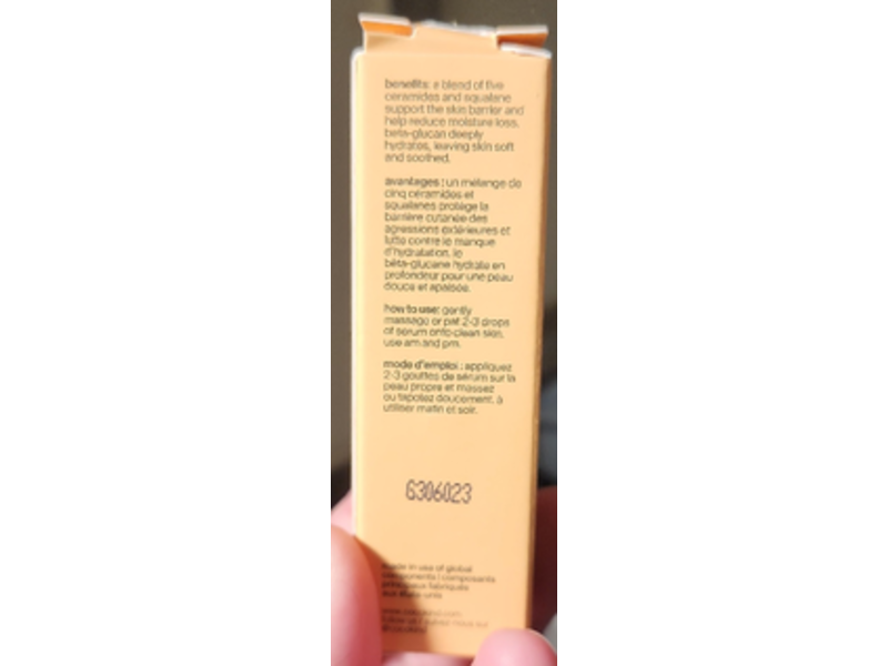 Cocokind Ceramide Barrier Serum, 0.33 fl oz/10 mL