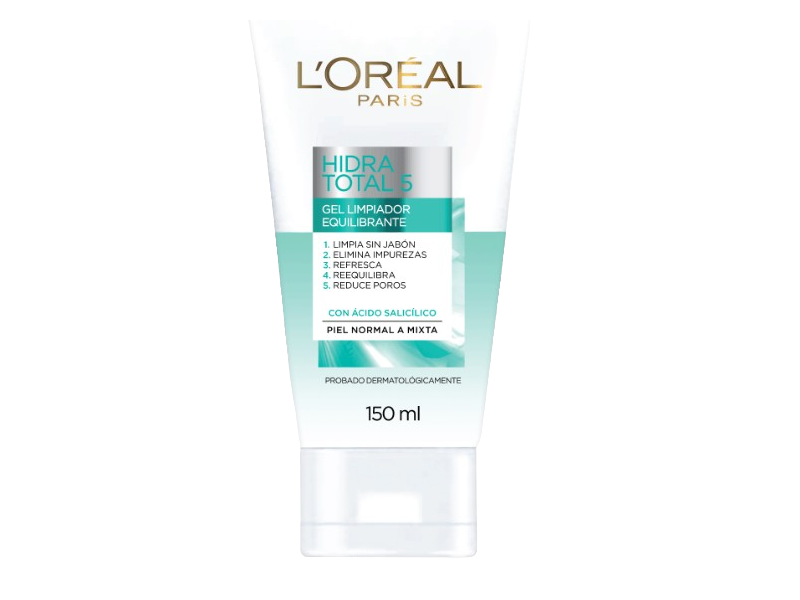 L'Oreal Paris Hidra-Total 5 Balancing Cleansing Gel, 150 mL