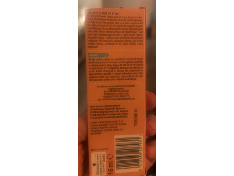 Got2b Farewell Flyaways Touch Up Brush, 16 mL