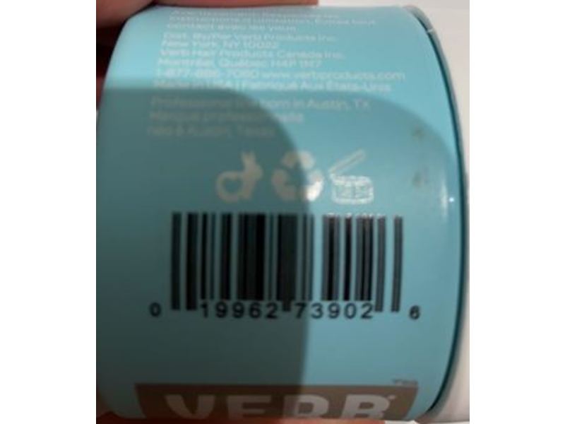 Verb Sea Texture Cream, Amplify + Refresh, 2 fl oz/60 mL