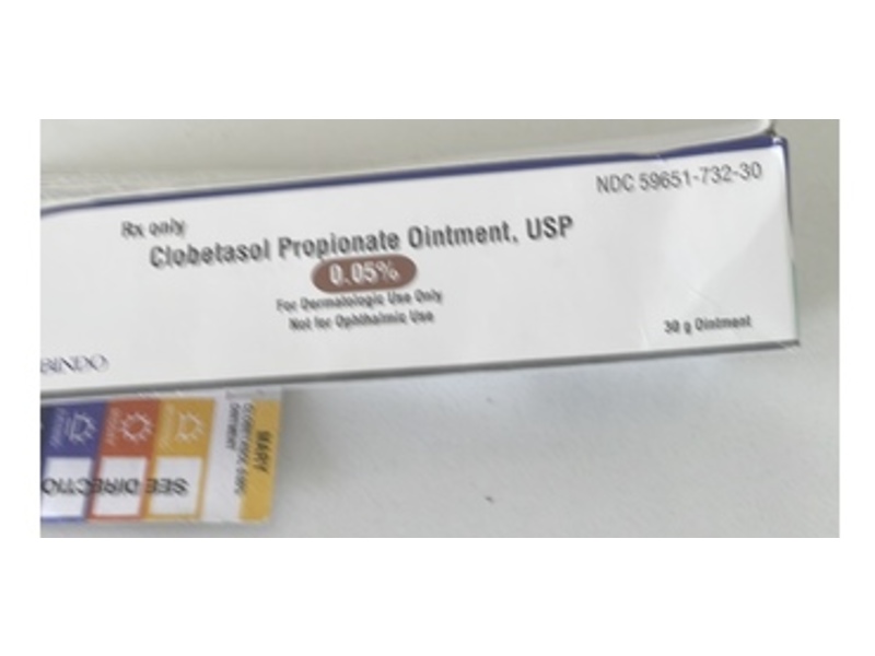 Clobetasol Propionate Ointment 0.05%, 30 g, Aurobindo (Rx)